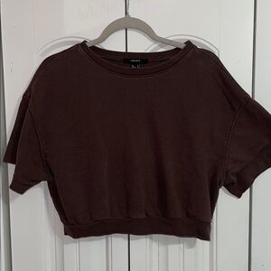 Forever 21 brown Women's Crop Top